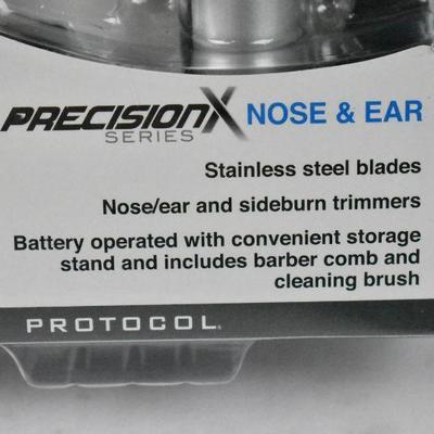 7 pc Cordless Trimmer Set for Nose & Ears - New