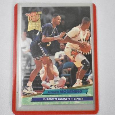 Alonzo Mourning Charlotte Hornets Rookie Card 1992-1993 Fleer Ultra