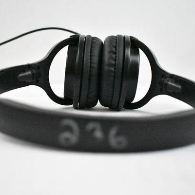 Black Headphones - Work