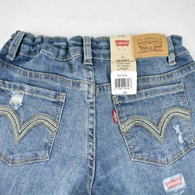 Kids Levi Strauss 711 Skinny Jeans with Adjustable Waist size 12 REG - New