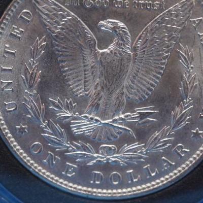1882 P Morgan Silver Dollar Uncirculated   121