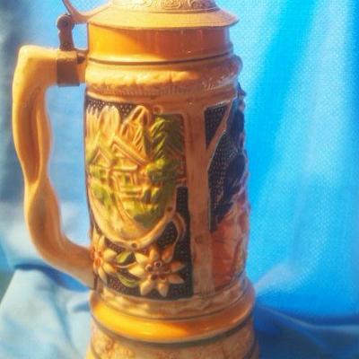 Collectable German Musical Stein  154