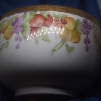 Hand made and painted German Bowl           218