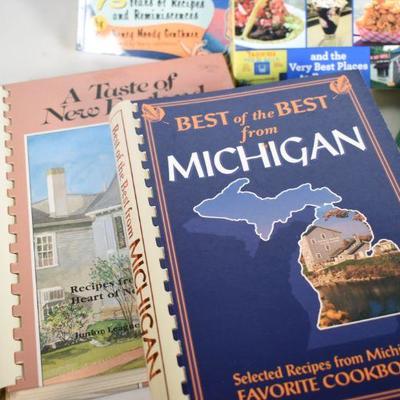 Lot G-93: Collection of Regional Cookbooks