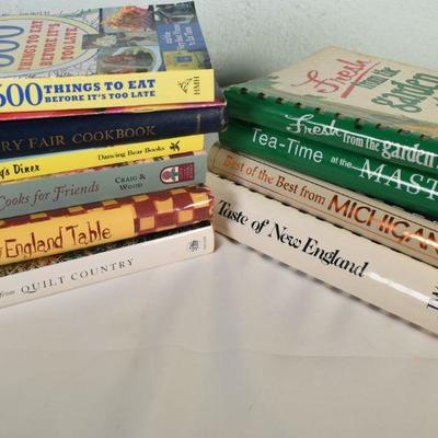 Lot G-93: Collection of Regional Cookbooks