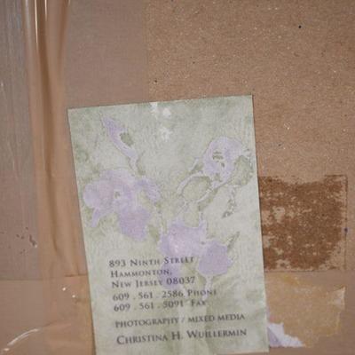 Lot G-95: Mixed Media Framed Wall Art