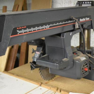Lot B-3:  Radial Saw