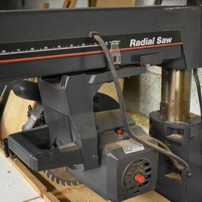 Lot B-3:  Radial Saw