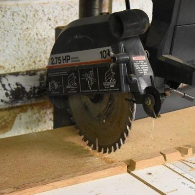 Lot B-3:  Radial Saw