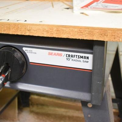 Lot B-3:  Radial Saw
