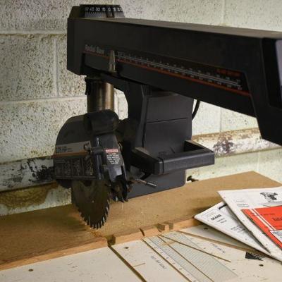 Lot B-3:  Radial Saw