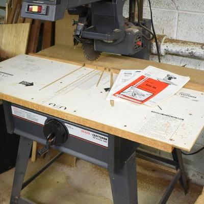 Lot B-3:  Radial Saw