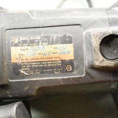 Lot B-34:  Black and Decker