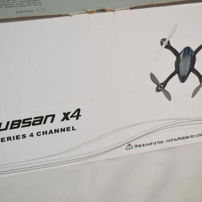 Lot G-108: The Hubsan x4