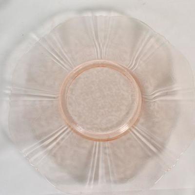 Lot G-111:  Pink Depression Glass