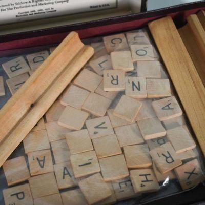 Lot G-117:  Vintage Scrabble Game