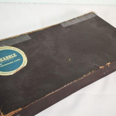 Lot G-117:  Vintage Scrabble Game