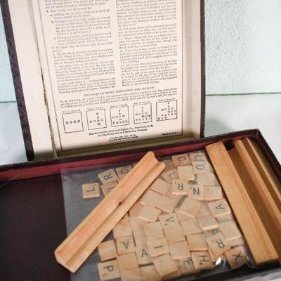 Lot G-117:  Vintage Scrabble Game