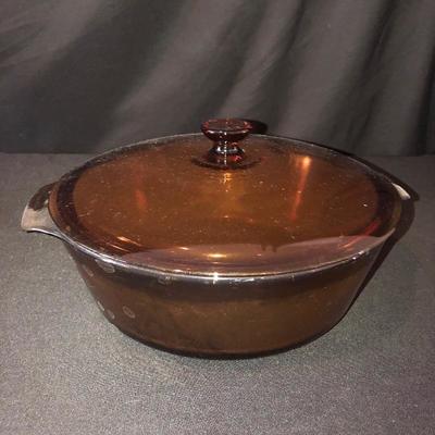 Lot 99- Sterno Steamer & Anchor Hocking Dishes