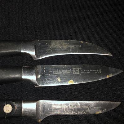 Lot 100- Henckel Knives & More