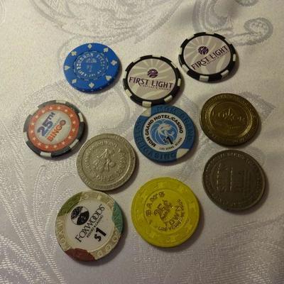 Lot 20 casino chips