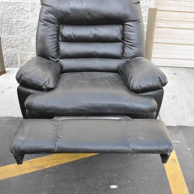 Black Recliner Chair with Working Massager
