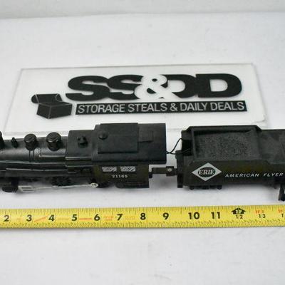 Erie American Flyer Lines 2 pc Attached HO Scale Train Car Set #21165