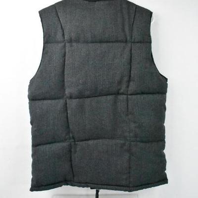 Gray Winter Vest, Men's Size Large by 
