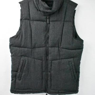 Gray Winter Vest, Men's Size Large by "Twentyone Men"