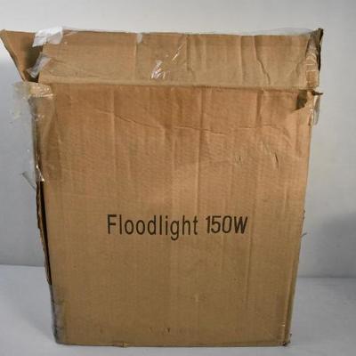Unho 150 W Flood Light: Cool Light, Appears New