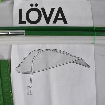 Ikea Lova Green Leaf Bed Canopy, Qty 2 - New