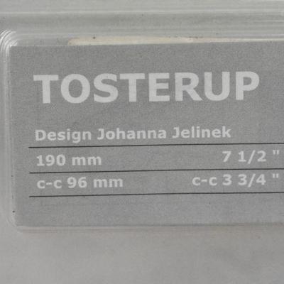 Ikea Tosterup Closet Door Handles, Orange/Red 7.5" - New