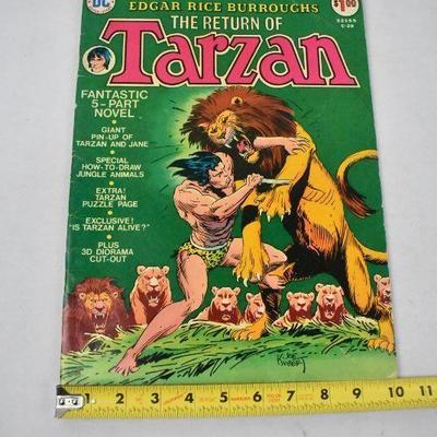 The Return of Tarzan, Limited Collectors Edition, Large Comic - Vintage 1974