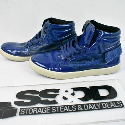 Blue High Top Shoes by Aldo. Men's size 9