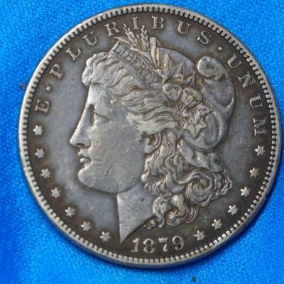1879 S Morgan Silver Dollar 301