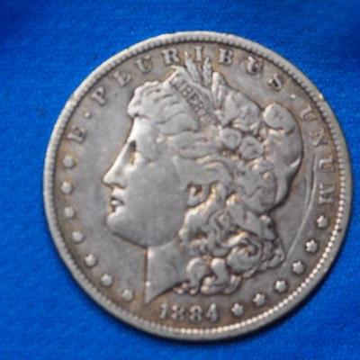 1884 O Morgan Silver Dollar  46