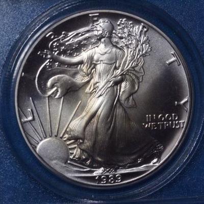 1989 American Eagle  MS 69       107