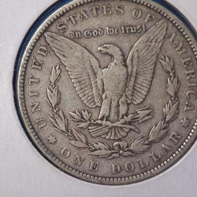 1883 P Morgan Silver Dollar        91