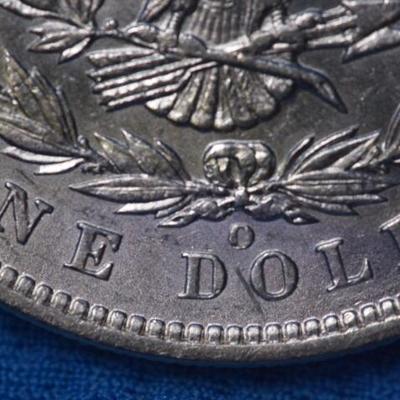 1889 O Morgan Silver Dollar     93