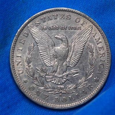 1886 O Morgan Silver Dollar      95