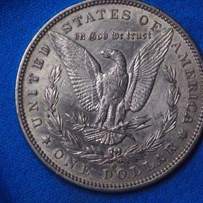1896 O Morgan Silver Dollar      94