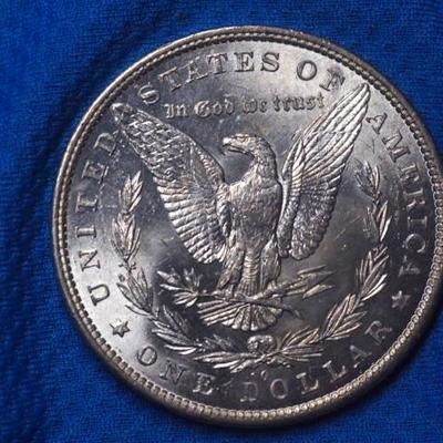 1883 O Morgan Silver Dollar      79