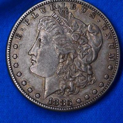 1883 O Morgan Silver Dollar          307