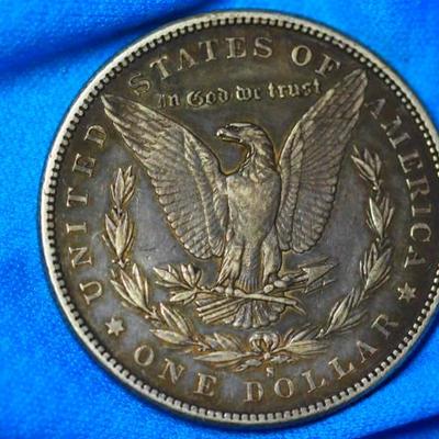 1879 S Morgan Silver Dollar   301