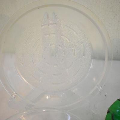 Lot G-142:  Glass Serveware