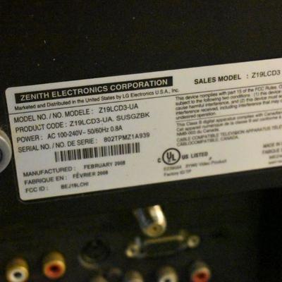 Lot G-153:  Television