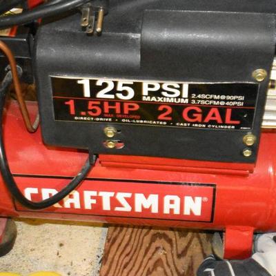 Lot G-154:  Craftsman Air Compressor