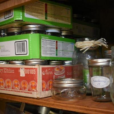 Lot B-9:  Canning Jars