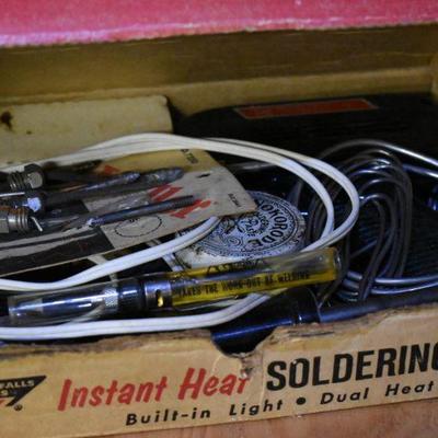 Lot B-55:  Soldering Gun