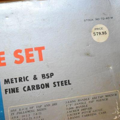 Lot B-57:  Tap and Die Set